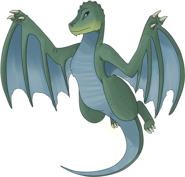 Free To Use & Public Domain Fantasy Clip Art - Clip Art Flying Dragon (700x697)