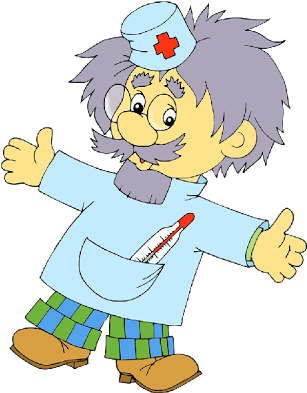 Simple Funny Doctor Clipart Funny Doctor Cartoon Picture - Cartoon (400x400)