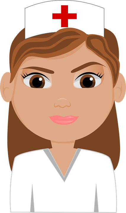 Male Hero Cliparts 29, Buy Clip Art - Journal Pages - Best Nurse (brown Hair): 6" X 9", Lined (426x720)