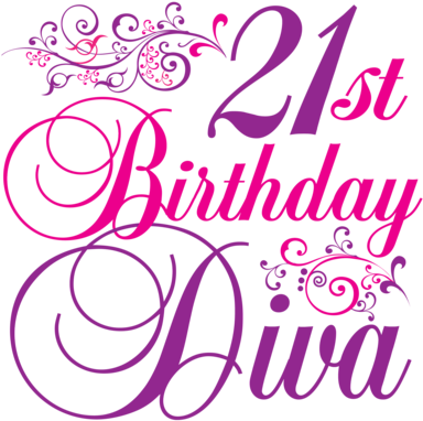 Happy 21st Birthday Images - Happy 21st Birthday Girl (400x393)