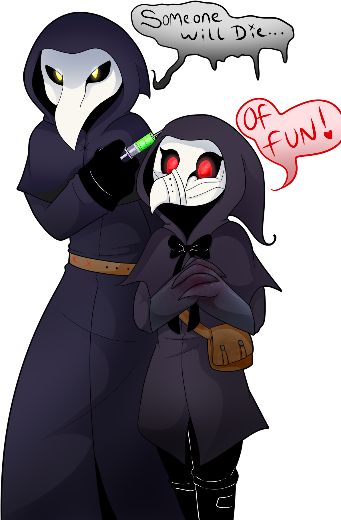 “ I Wasnt Sure If I Should Post This Since People Are - Plague Doctor Scp 049 (1280x1835)