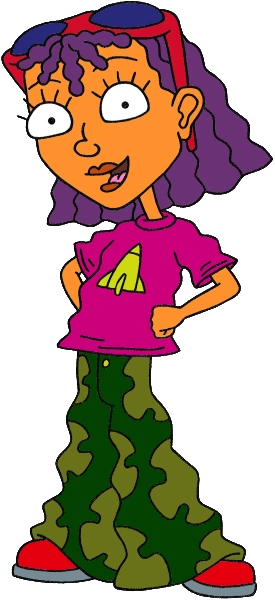 As One Of The Only Girls On “rocket Power,” Reggie - Girl From Rocket Power (275x600)