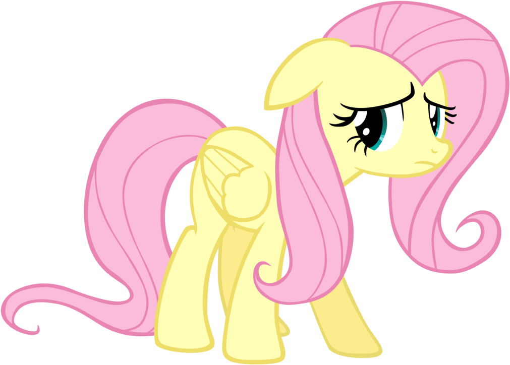 Post By Eunös ✈ On Dec 8, 2017 At - Fluttershy Sad Transparent (1046x764)