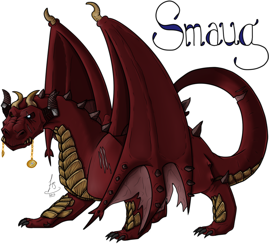 Dragon Clipart Smaug - Smaug Clip Art (900x806)