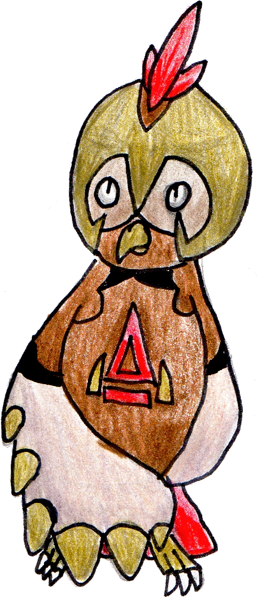 #018- Atheowl Light/flying Knowledge Pokemon 5' - Cartoon (589x1257)