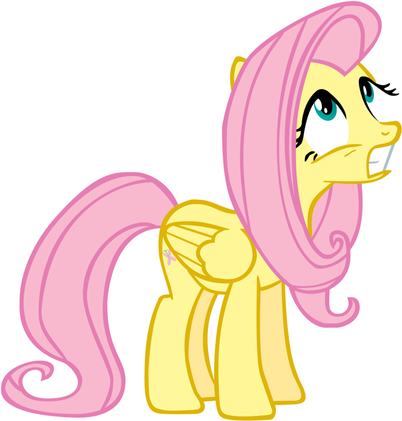 Mlp Fluttershy - Cartoon (900x900)