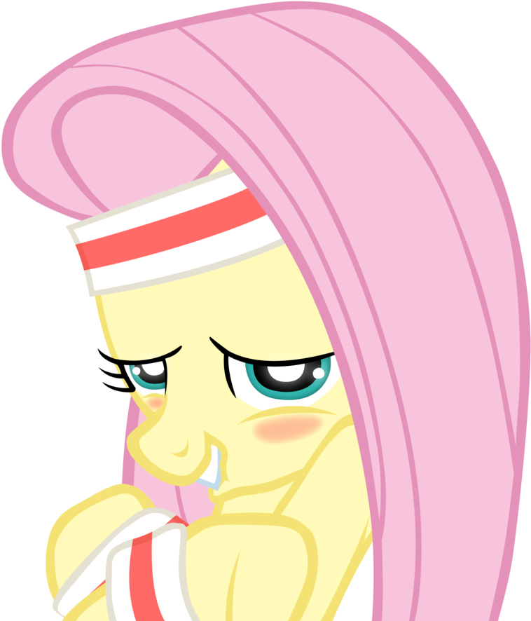 Fluttershy - Fluttershy Blushing (900x900)