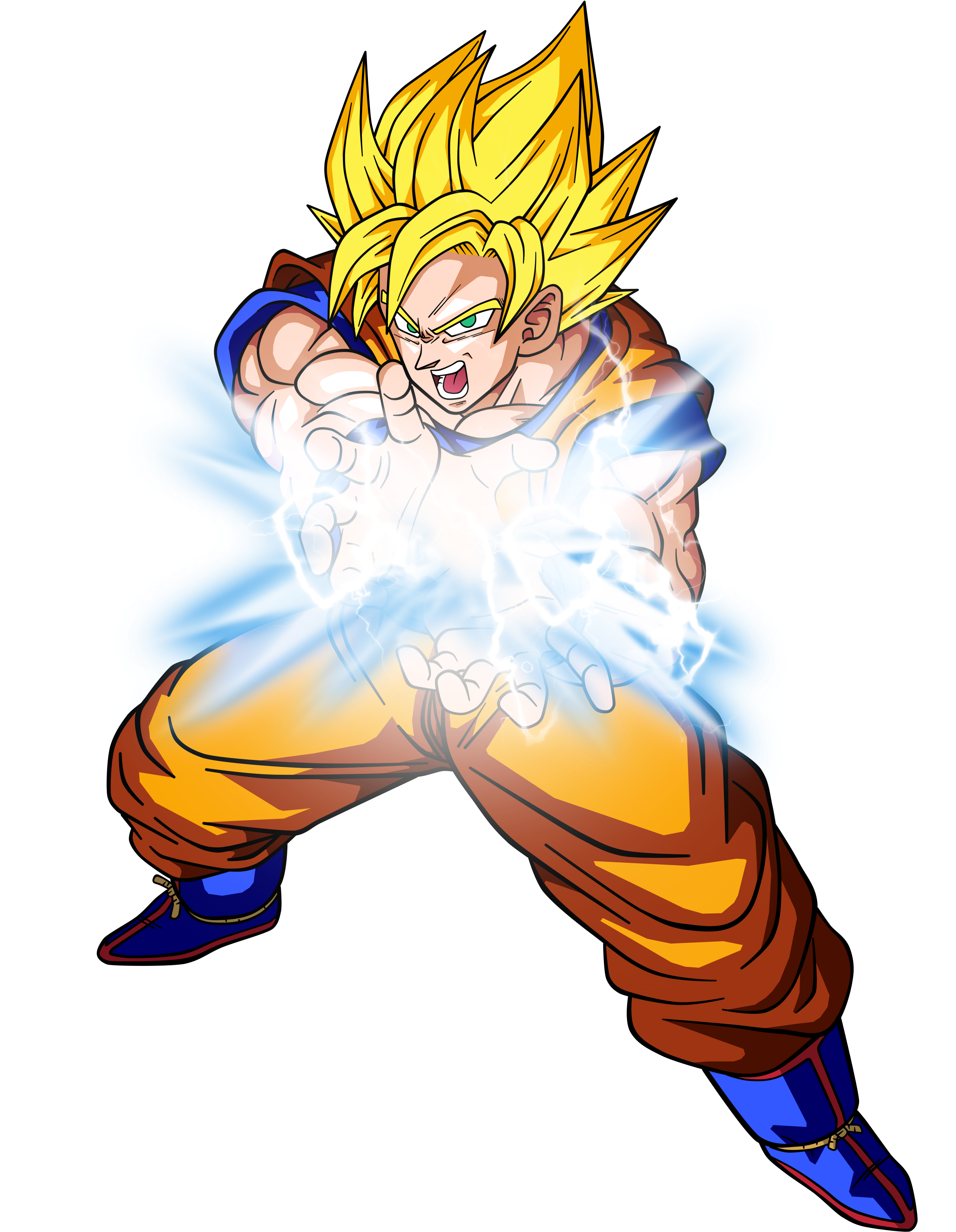 Dragon Ball Clip Art - Dragon Ball Z Kamehameha Png (4000x4000)