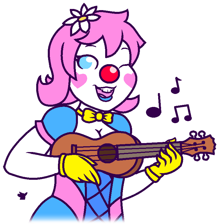 Art Oc Clown Clowngirl June Star Standart-dingo - Art (807x801)