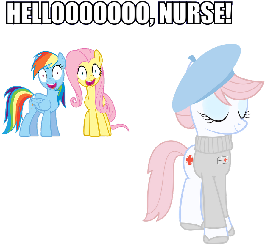 Hell0000000 Nurse Rainbow Dash Pony Fluttershy Clothing - Rainbow Dash And Fluttershy (900x837)