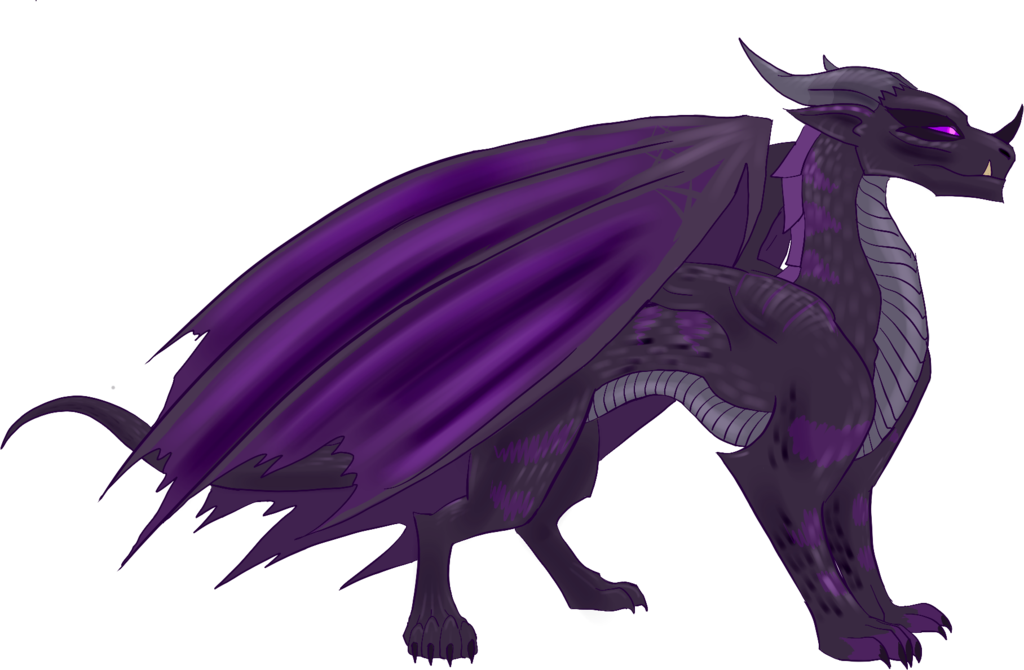 Epic Black Dragon Clipart - Dragon (1024x670)