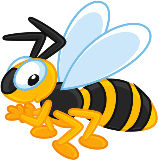 Bee Clipartdragon - Пчела Для Детей (600x597)