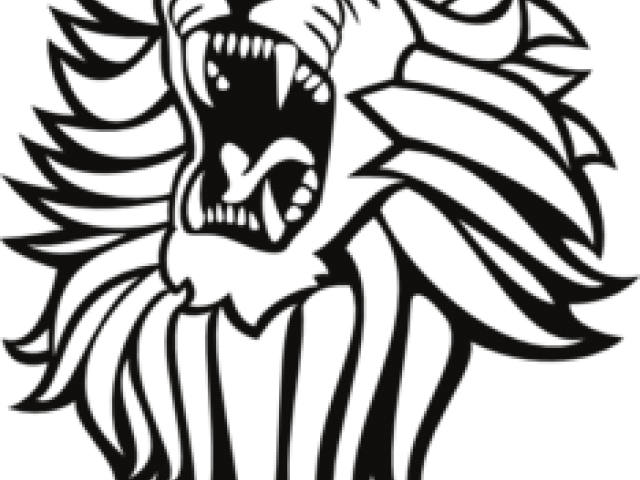 Roaring Lion Clipart - Lions Roar Clip Art (640x480)