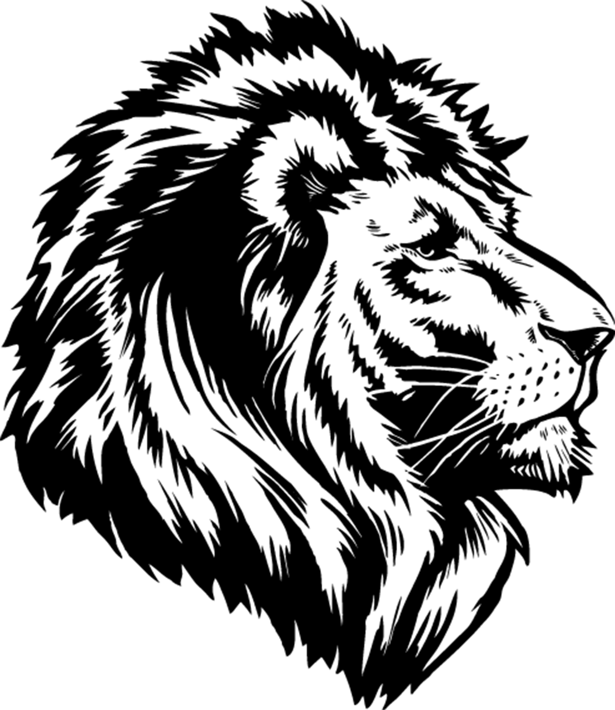 Images For > Roaring Lion Logo Png - White Flag Iraq (1200x1385)