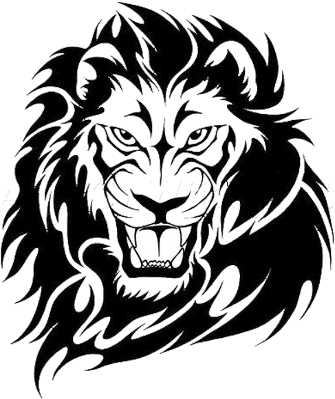 30 Tribal Lion Tattoos Design Ideas - Tribal Lion (500x593)