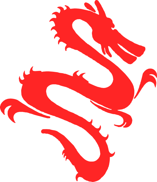 Chinese Dragon Clip Art (516x598)