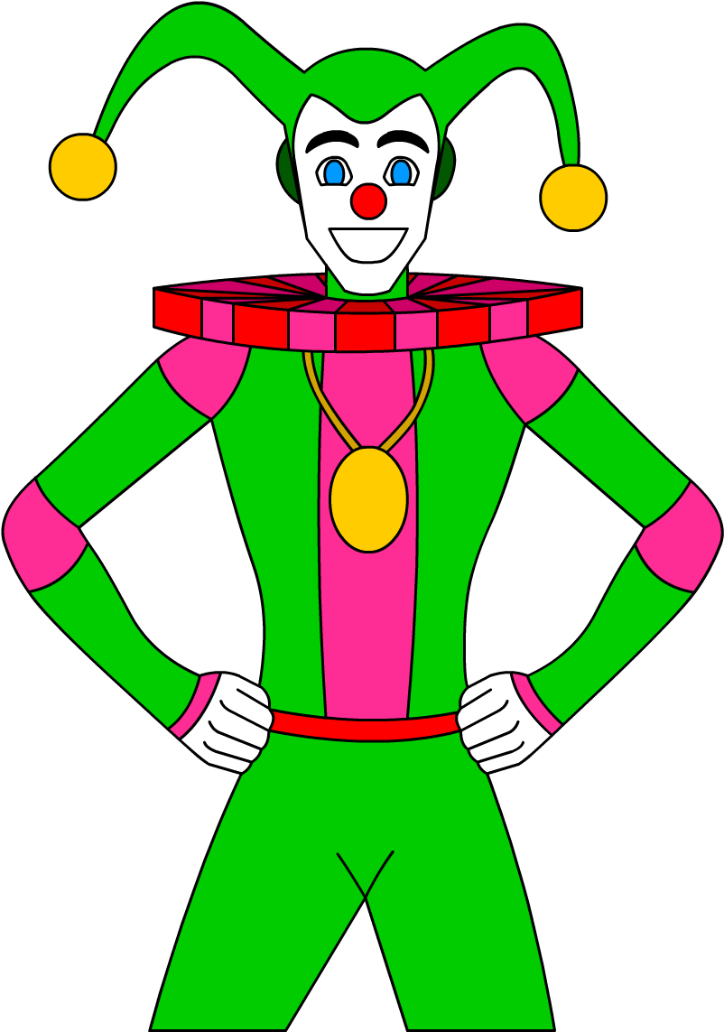 Clown Clipart Jester - Top (947x1142)