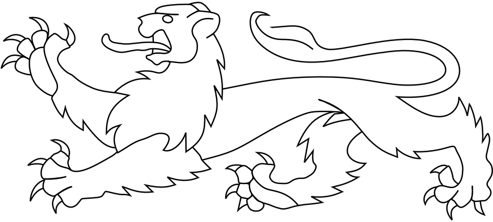 Roaring Lion Cartoon 28, Buy Clip Art - Lion (960x480)