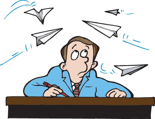 Paper Plane - Funny Gifts For Teachers Magnet (497x382)