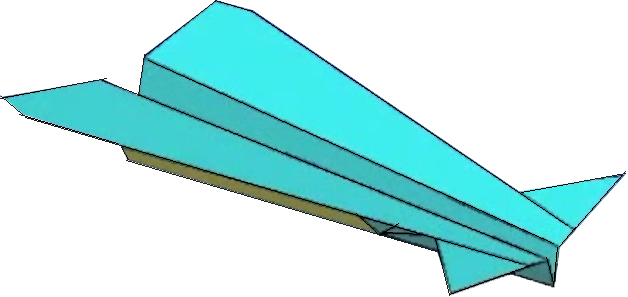 Paper Airplane - Hickory Paper Airplane (628x297)