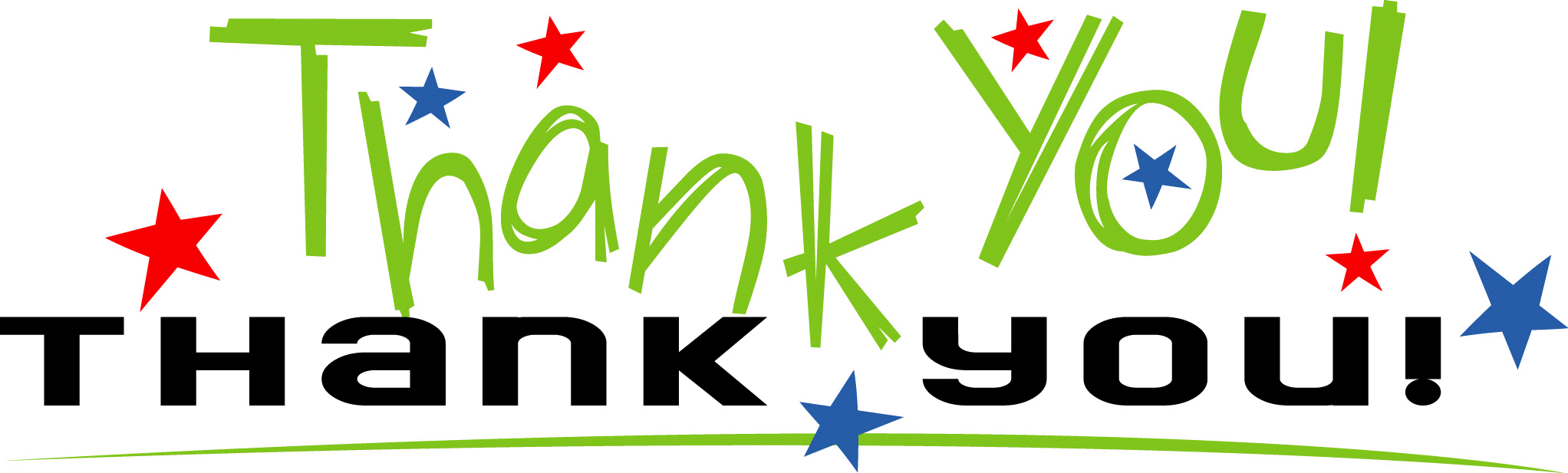 Pin Thank You Clipart - Thank You For Your Support Clipart (2044x617)