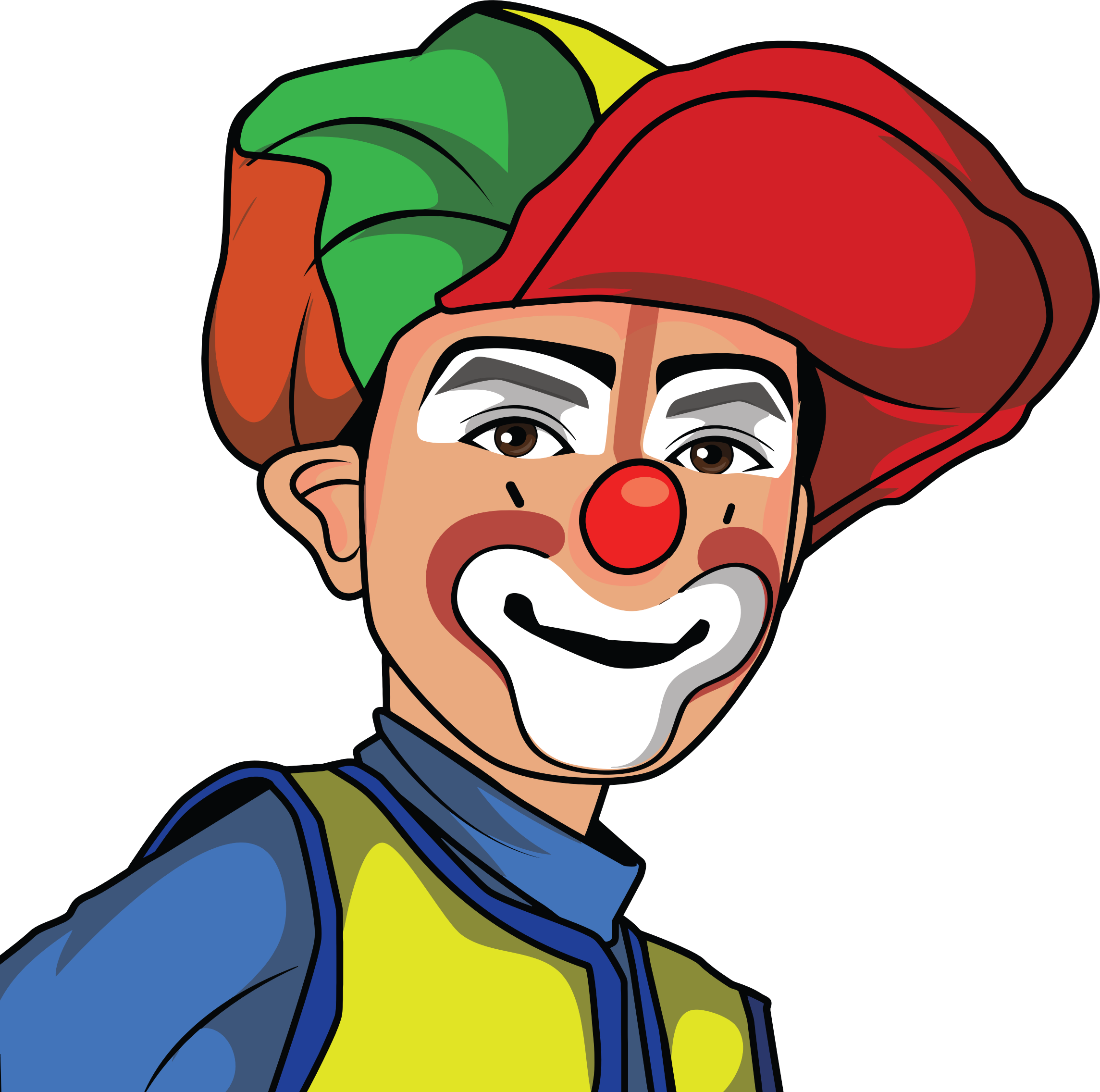 Clown Illustration 6 - Clown Illustration 6 (2289x2272)