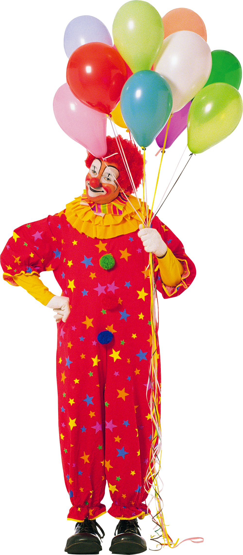 Клоун С Воздушными Шариками (1000x2280)