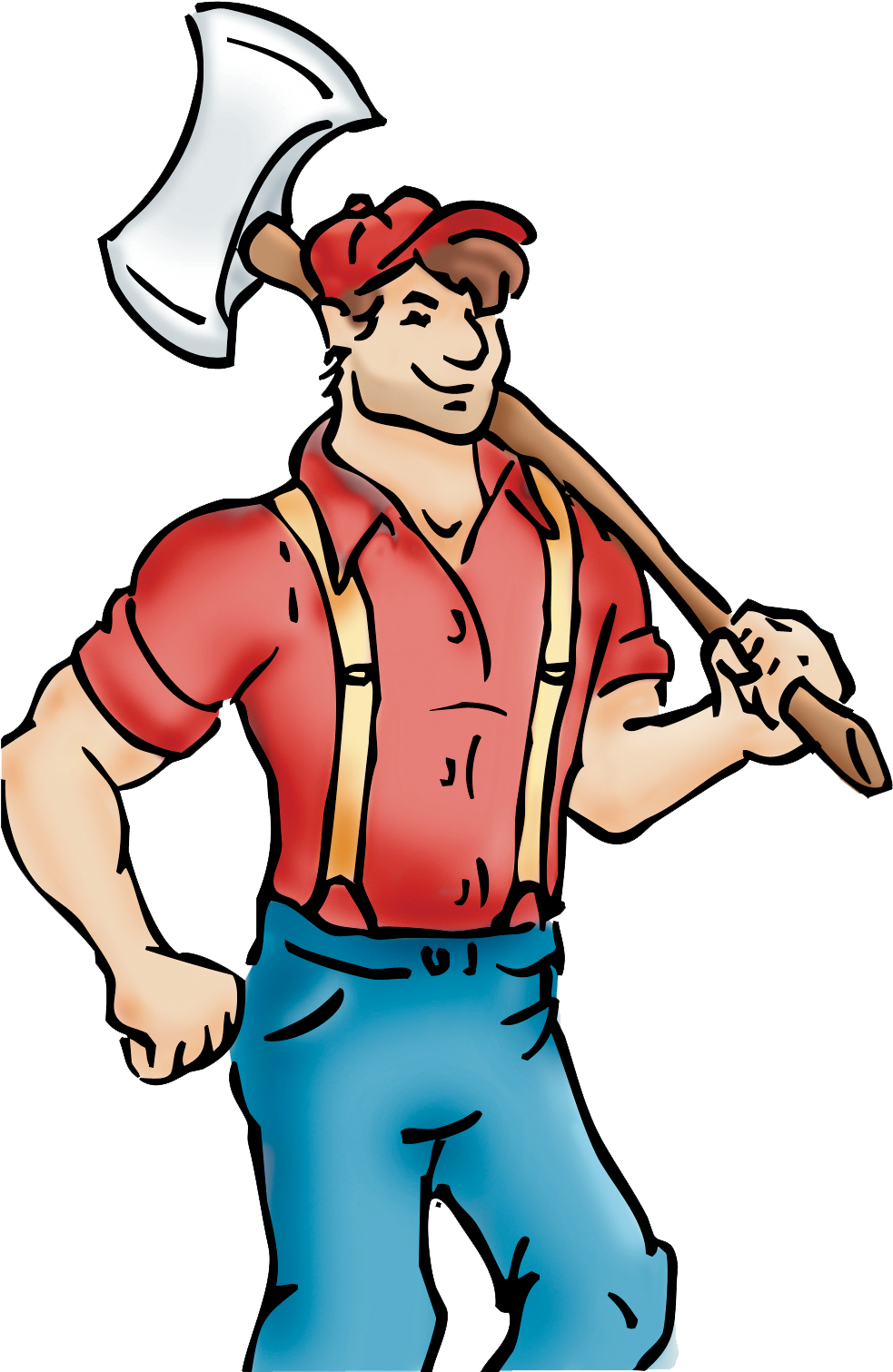 Can You Handle Some Good'ole Fashioned Physical Labor - Logging (1047x1542)