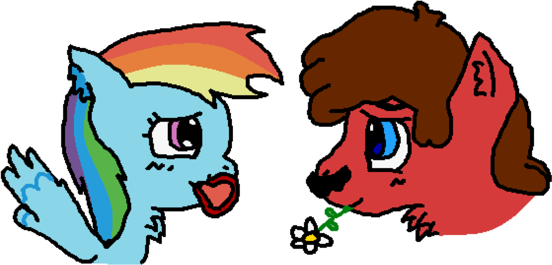 I Want You To Be My Little Valentine By Icepony64 - Cartoon (1151x694)