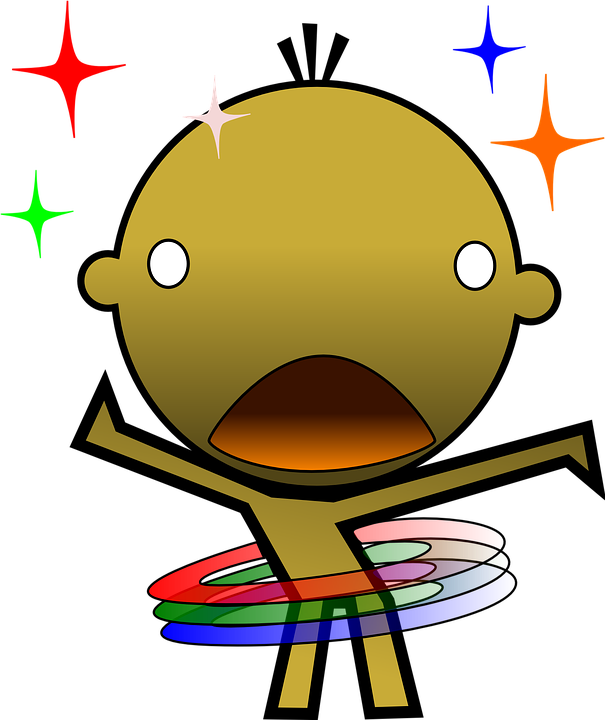 Crazy Man Cartoon 21, Buy Clip Art - Dance (605x720)