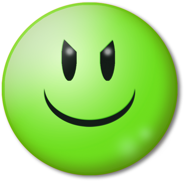 Crazy Emoticon Face 6, Buy Clip Art - Smile (864x720)