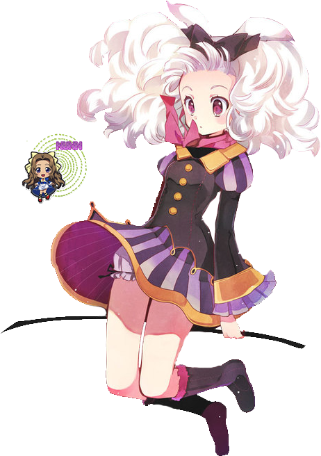 Anime Girl Render 21 By Nunnallyrey - Anime Girl Floating (500x709)