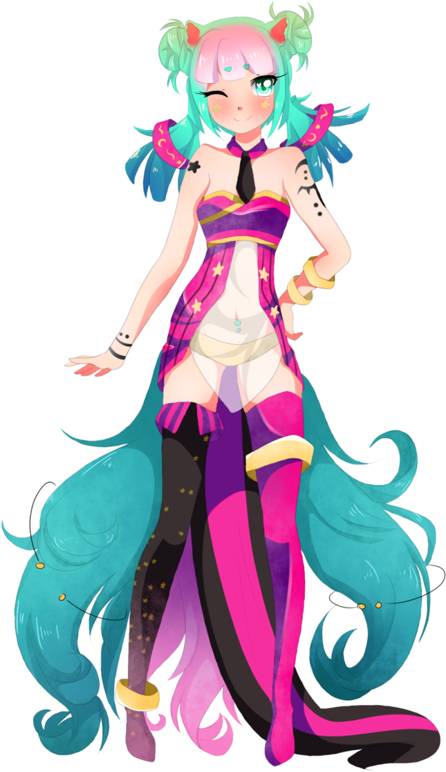 Circus Monster By Mehlyna - Anime Circus Monster Girl (692x1154)