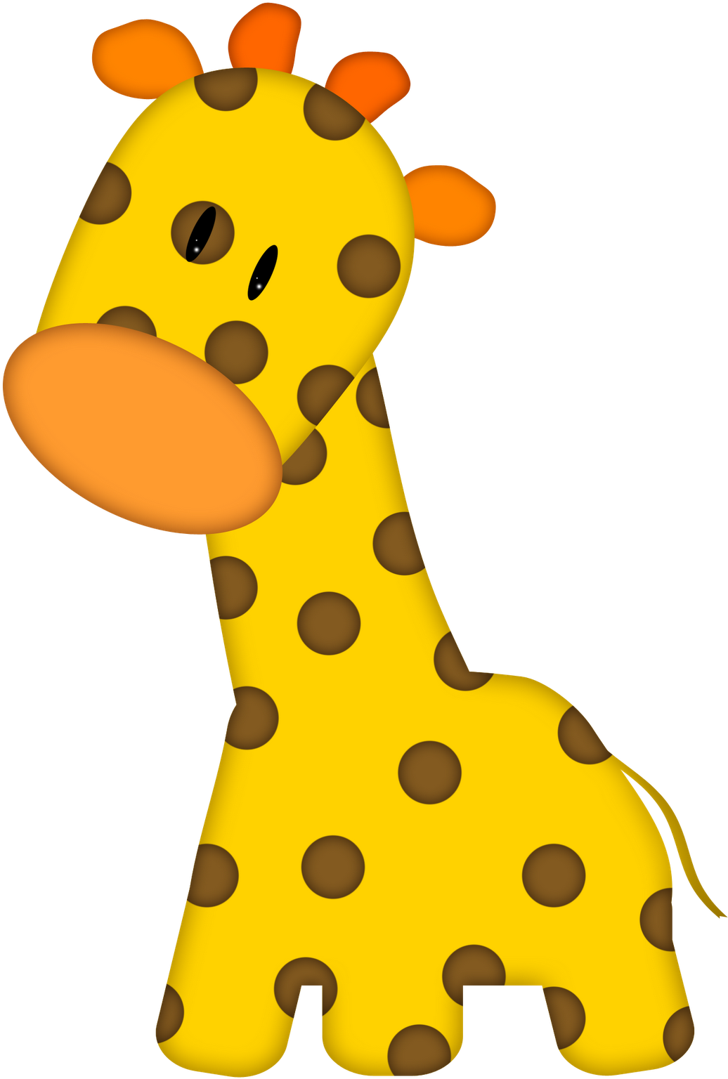 Animalitos Safari Png - Imagen De Animales Animados Png (1092x1600)