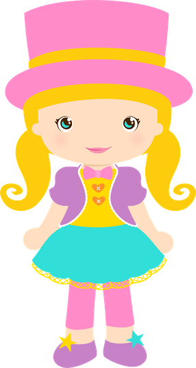 Circo - Girl Circus Clipart (286x536)