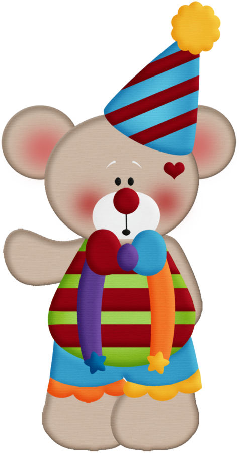 Aw Circus Bear 16 - Teddy Bear (479x900)