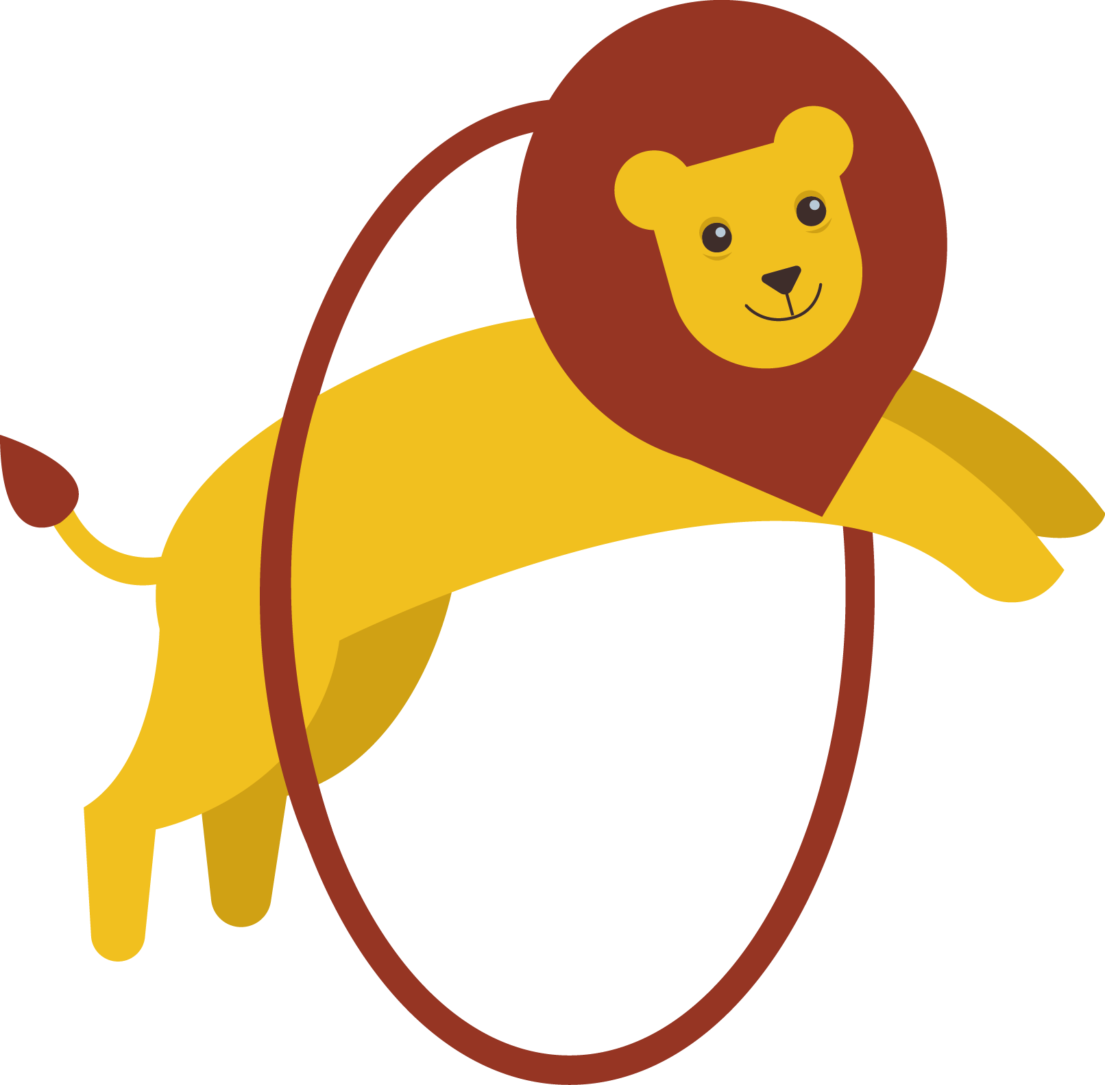 Lion Circus Clip Art - Lion Circus Clip Art (1612x1582)