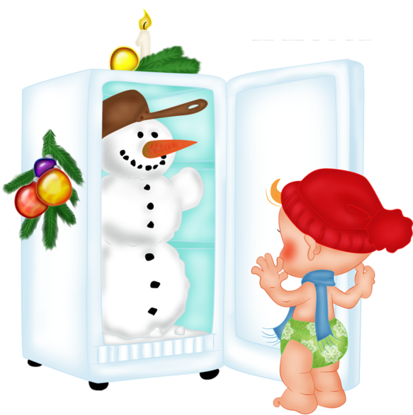 Bonhommes De Neiges - Portable Network Graphics (600x600)