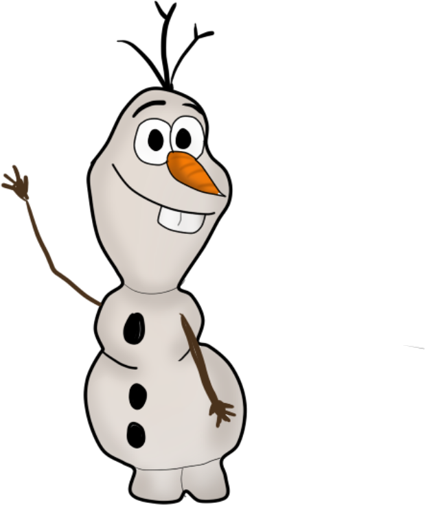 Olaf By Thetruffulacupcake On Deviantart - Cartoon (912x960)