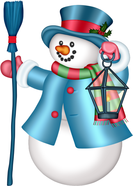 Painted Christmas Cards - Das Weihnachten Des Schneemanns Mit Den Feen Karte (470x650)