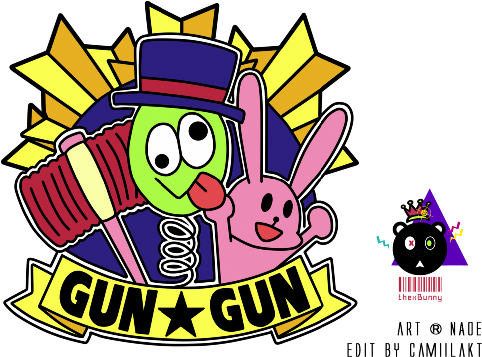 Toy Gun Gun Team Logo By Camiilakt - Aoharu X Kikanjuu Logo (1024x743)