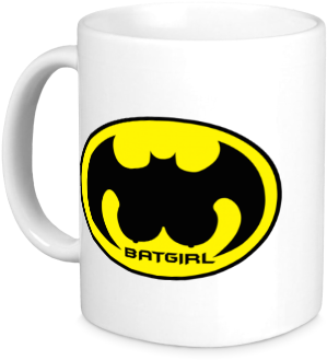 Кружка Batgirl Цвет Белый - Ceramic (380x440)