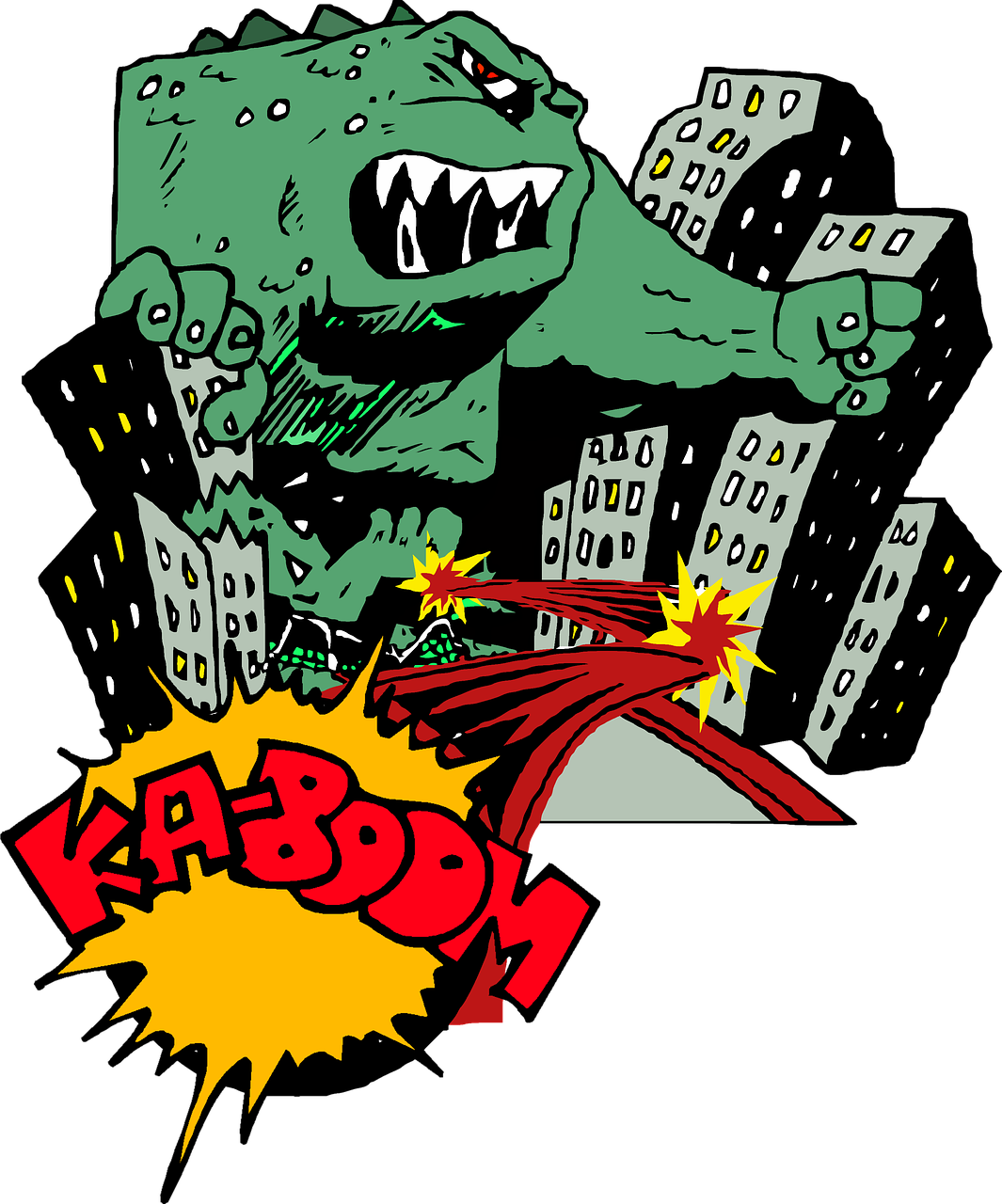 Comic Book Clip Art 9, - Jagged Panel Blank Comic [book] (1065x1280)