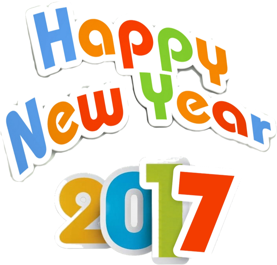 Happy New Year Clipart 2017 (1296x1200)