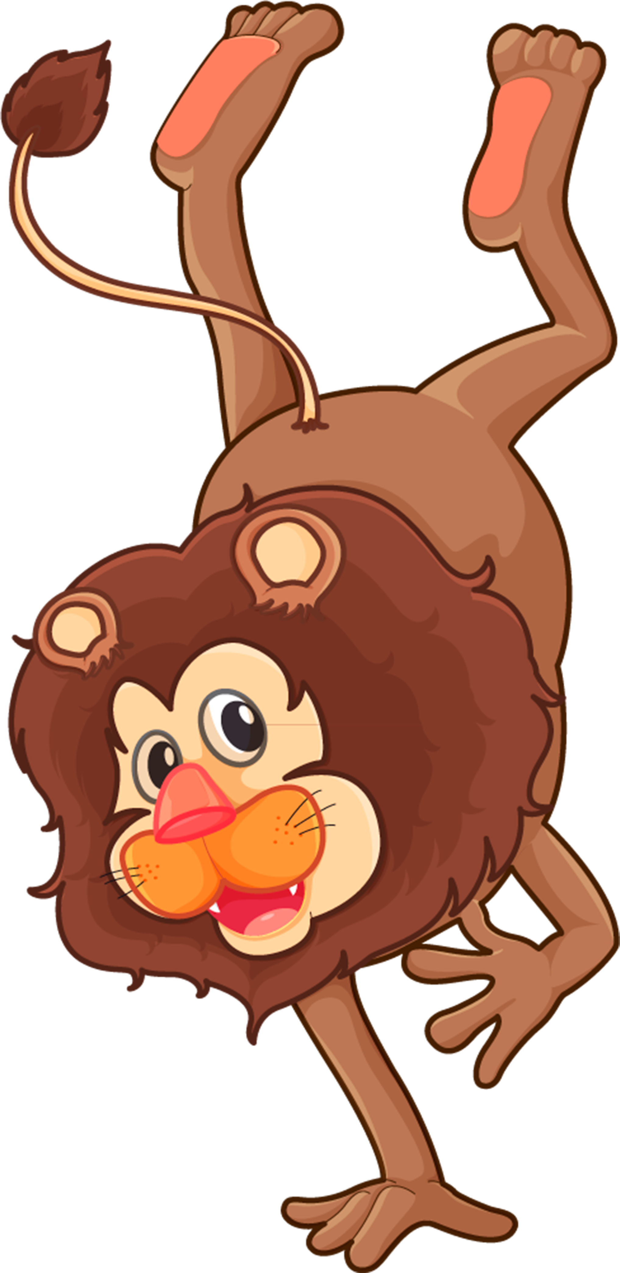 Lion Circus Royalty-free Animal Clip Art - Lion Circus Royalty-free Animal Clip Art (2035x4175)