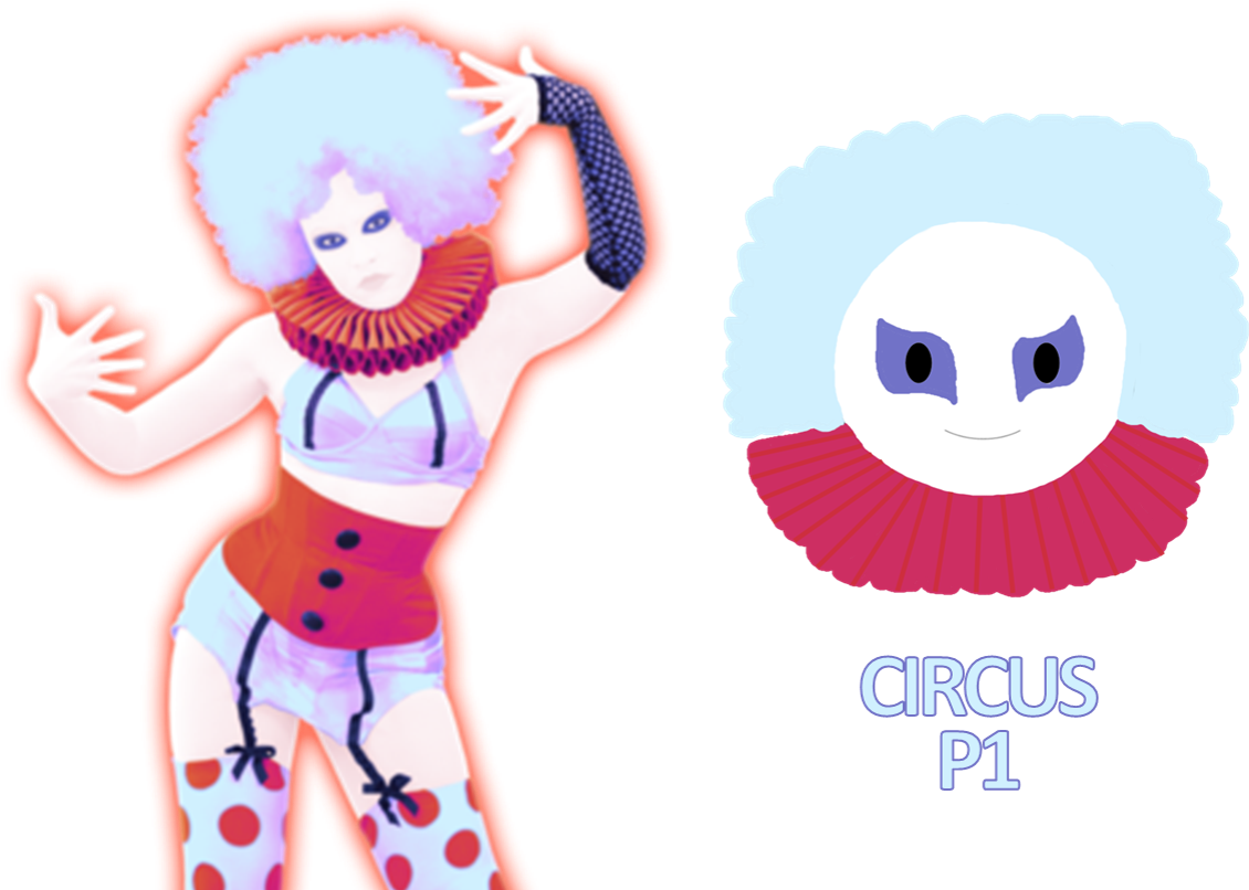 Circus Clipart Dancer - Just Dance (1228x805)