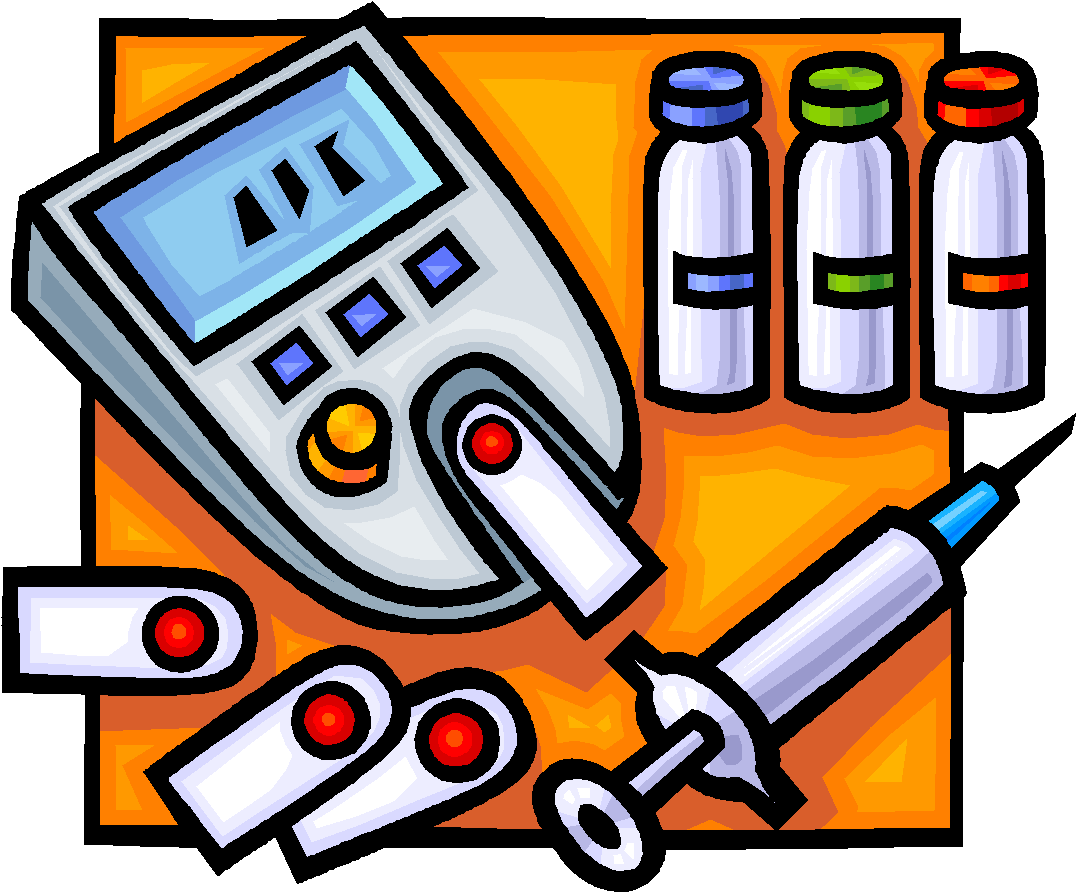 Needle And Blood Test Royalty Free Vector Clip Art - Clip Art Diabetes (1152x970)