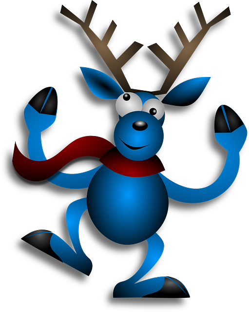 Celebrating Christmas - Christmas Clipart Dancing (511x640)
