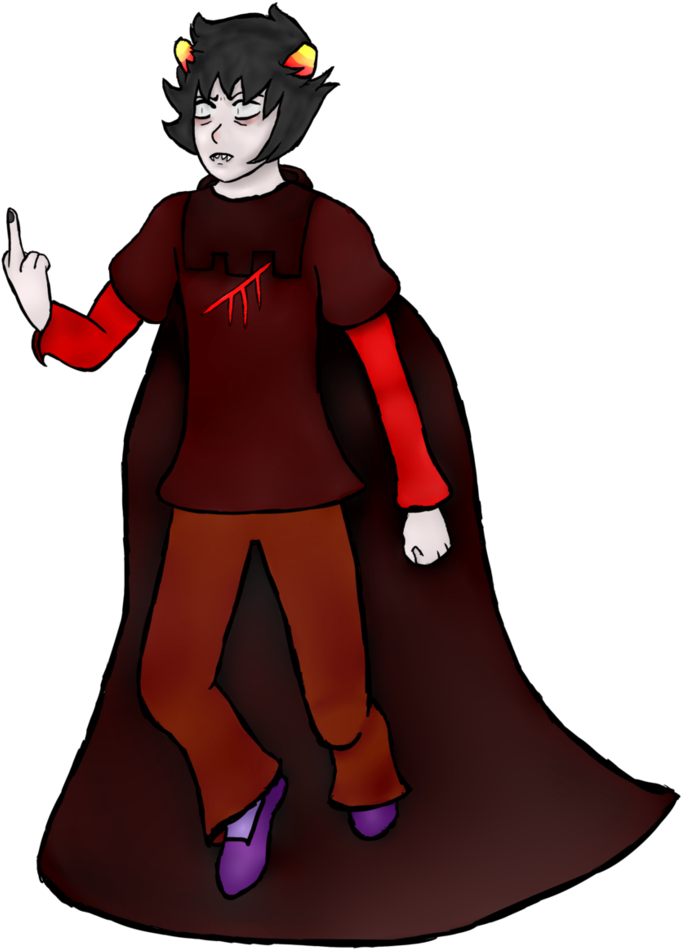 Karkat Vantas By Sam12008 - Cartoon (836x955)