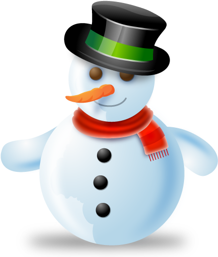 Picture Of Snow Man - Snowman Transparent Png (512x512)